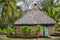 Traditional Kanak house on Ouvea Island,  Loyalty Islands, New Caledonia
