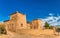 Traditional kasbah house in Kalaat M`Gouna, a town in Morocco