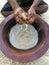 Traditional Kava drink the national drink of Fiji