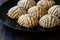 Traditional Kombe Cookies with Mahaleb and Sesame Seeds from Antakya