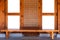 Traditional korea wooden windows frame