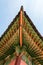 Traditional korean architecture roof eaves