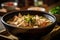 A traditional Korean dish, Ginseng Chicken Soup is a nutritious and flavorful soup made with tender chicken, ginseng, garlic, and