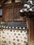 Traditional Korean House With Ceramic `Bamboo` Tiles