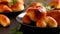 Traditional Latvian baked bacon pies, buns or pastries