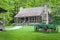 Traditional logger\'s cabin