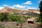 Traditional Madagascar highland landscape