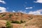 Traditional Madagascar highland landscape