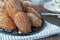 Traditional Madeleines cakes