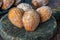 Traditional Madeleines cakes