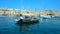 Traditional Maltese boat, Senglea, Malta