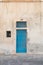 Traditional Maltese door painted blue