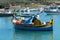 Traditional Maltese fishing boat - Luzzu