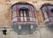 Traditional Maltese style balconies in Mdina, Malta