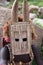 Traditional mask dancer in Dogon Village Mali