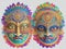 Traditional masks of Sri Lanka designed using Ai