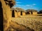 Traditional massai hut made of earth and wood