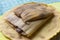 Traditional Mexican bean tamales
