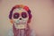 Traditional mexican catrina handcraft