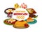Traditional Mexican food, authentic Mexico dishes
