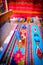 Traditional mexican weaving on a loom