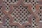 Traditional Moroccan carved wood panel