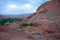 Traditional moroccan houses made of earth in the mountain