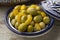 Traditional Moroccan olives and lemon
