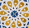 Traditional Moroccan tile pattern