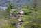 A traditional mountain village in Papua