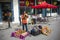 Traditional musical road performance, Penang, Malaysia