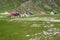 Traditional norwegian colorful houses ,Lofoten islands, Norway