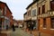 Traditional old architecture in Lyons-la-Foret in Upper Normandy