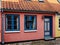 Traditional old classic decorative style Danish house home Aero Island, South Funen, Denmark