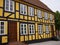Traditional old classic style Danish house Middelfart Denmark
