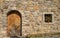 Traditional old stone house in Stanjel city in Slovenia