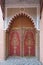 Traditional oriental door in Marrakesh