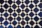 Traditional ornate Moroccan Zellige Tile Pattern in a riad