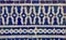 Traditional ornate Moroccan Zellige Tile Pattern in a riad