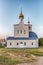 Traditional orthodox church in Frunze, small village in Crimea