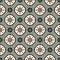 Traditional Palestinian Floor Tiles Seamless pattern.