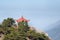 Traditional pavilion on mount lushan