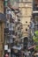 Traditional picturesque basque country village street in Getaria, Euskadi