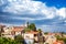 Traditional picturesque mountain village of Pano Lefkara. Larnaca district, Cyprus