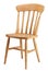 A traditional pine kitchen chair