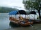 Traditional Pletna boats of Lake Bled, Slovenia