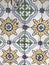 Traditional portugal azulejo.