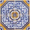 Traditional Portuguese azulejos