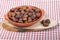 traditional portuguese dish of roasted chestnuts