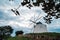 A traditional Portuguese windmill near the Algarve town of Odeceixe, Portugal